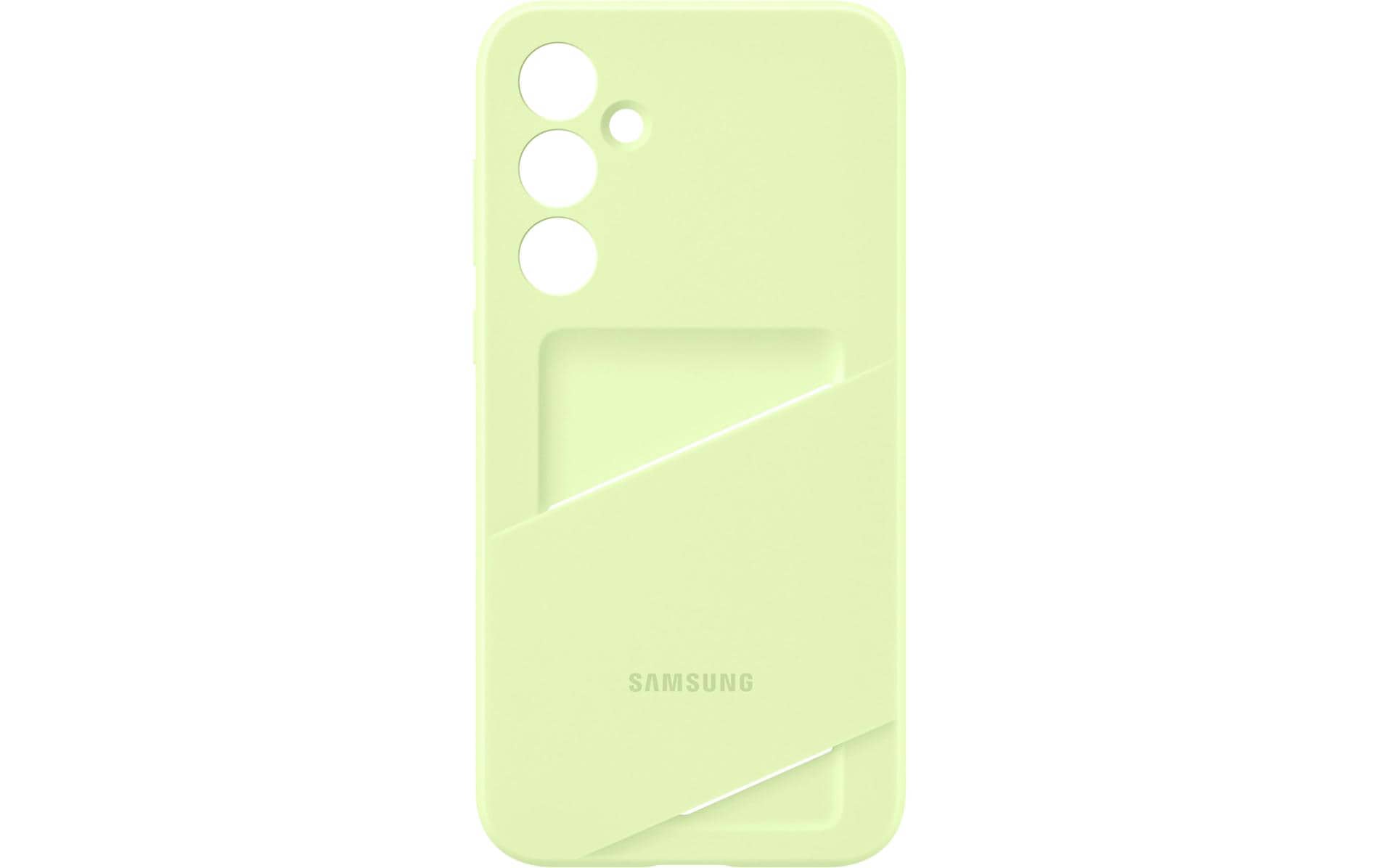 Samsung Backcover – für Samsung Galaxy A35 5G – Limette – TPU, mit Kartenfach