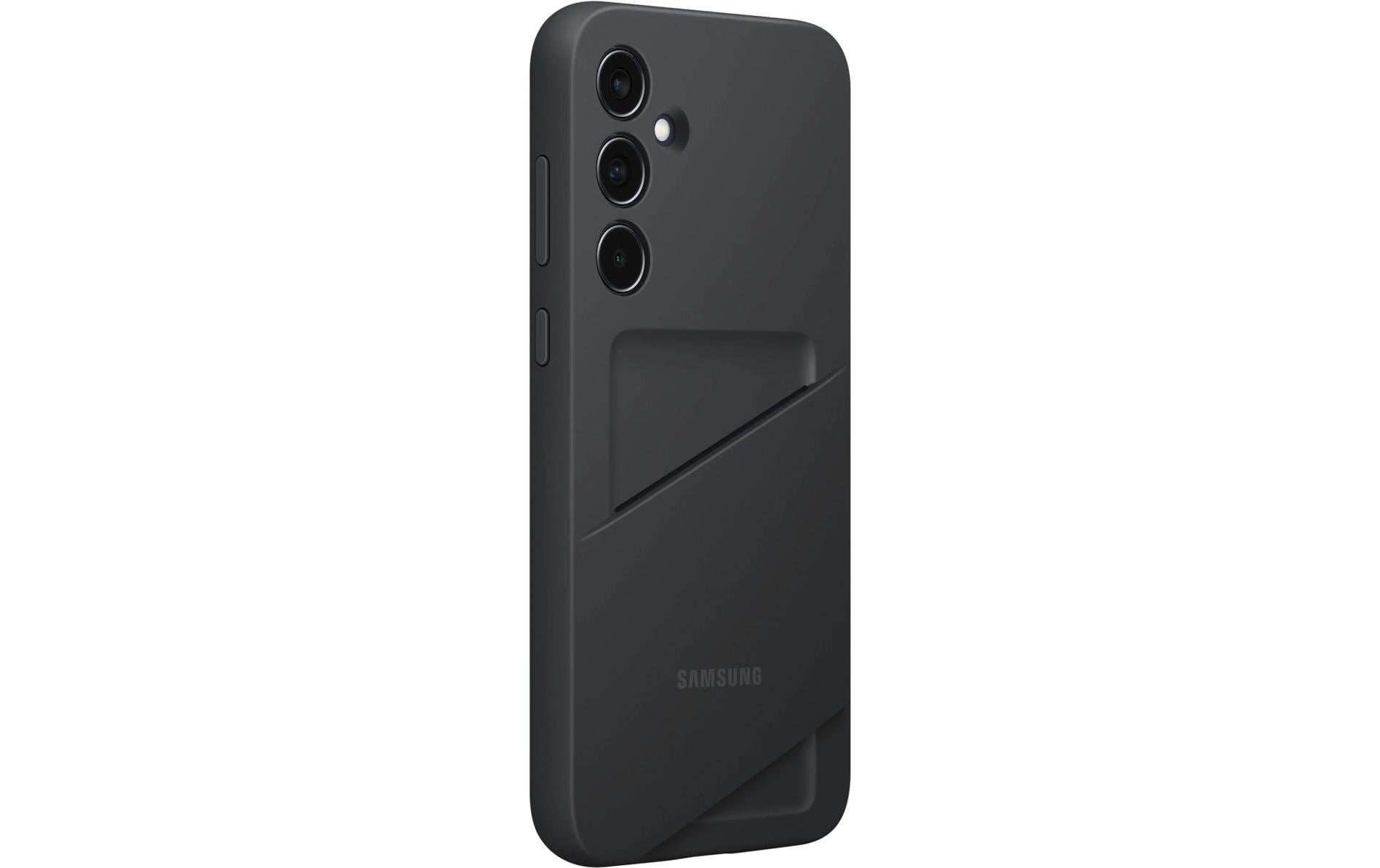 Samsung Backcover – für Samsung Galaxy A35 5G – schwarz – TPU, mit Kartenfach