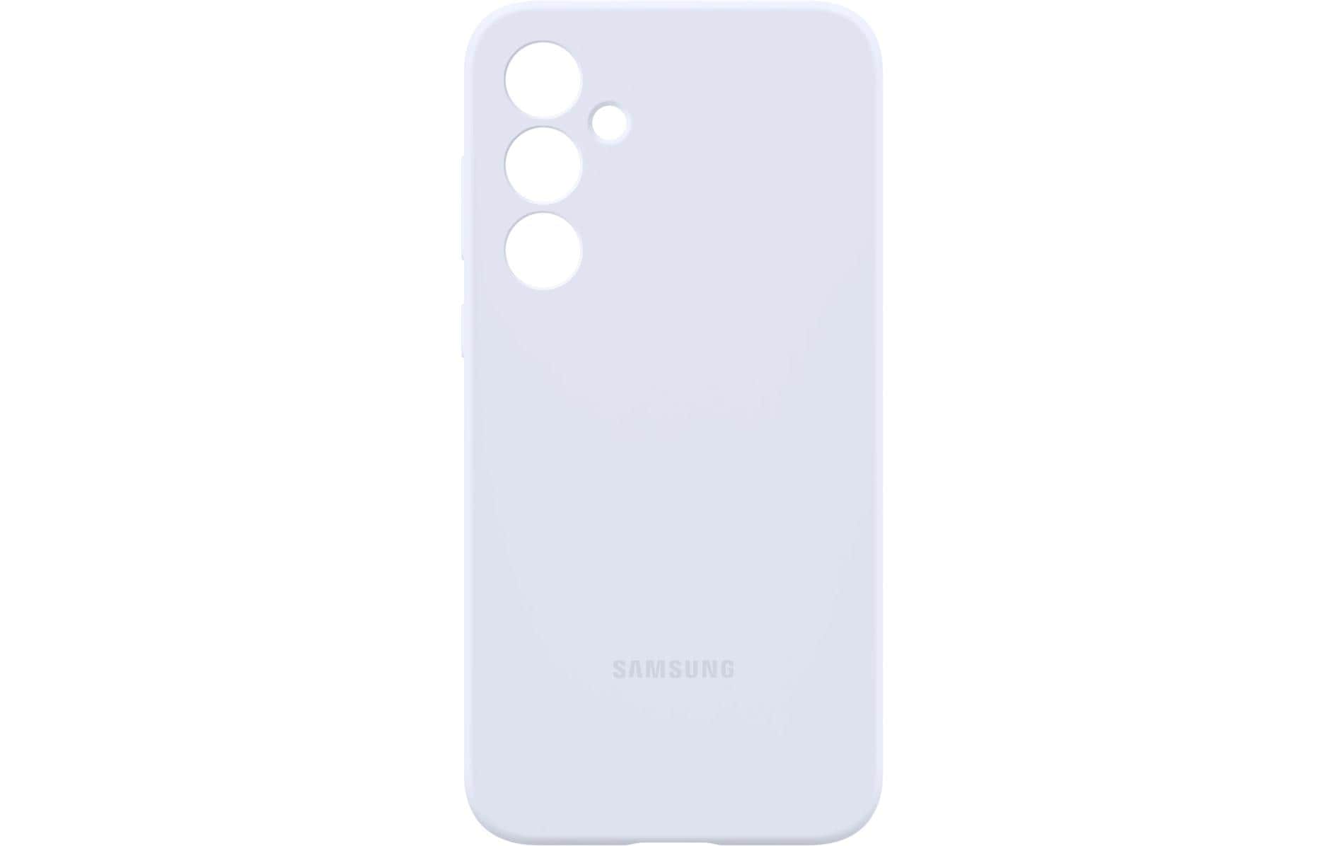 Samsung Backcover – für Samsung Galaxy A35 5G – hellblau – Silikon – stossfest, kratzresistent