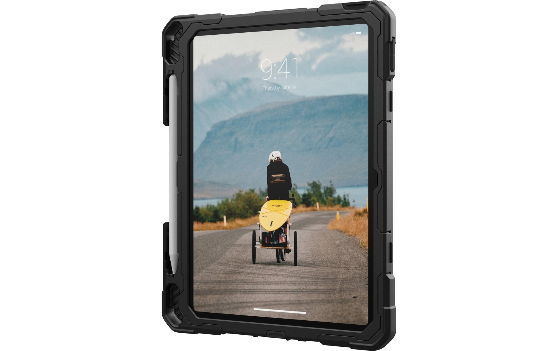 Urban Armor Gear UAG Tablet-Hülle für iPad 10,9" (10. Gen.) – Silber/Schwarz