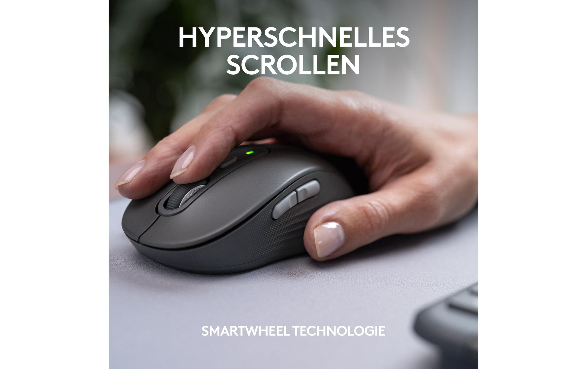 Logitech Slim Combo MK950 – Tastatur, CH-Layout (DE-CH), Grau