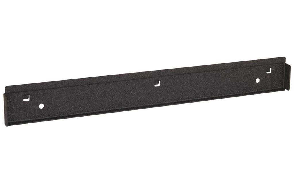 KRAFTWERK 3964-29-11 Halterung zur Wandmontage – schwarz/anthrazit, B 440 × H 15,5 × T 54 mm