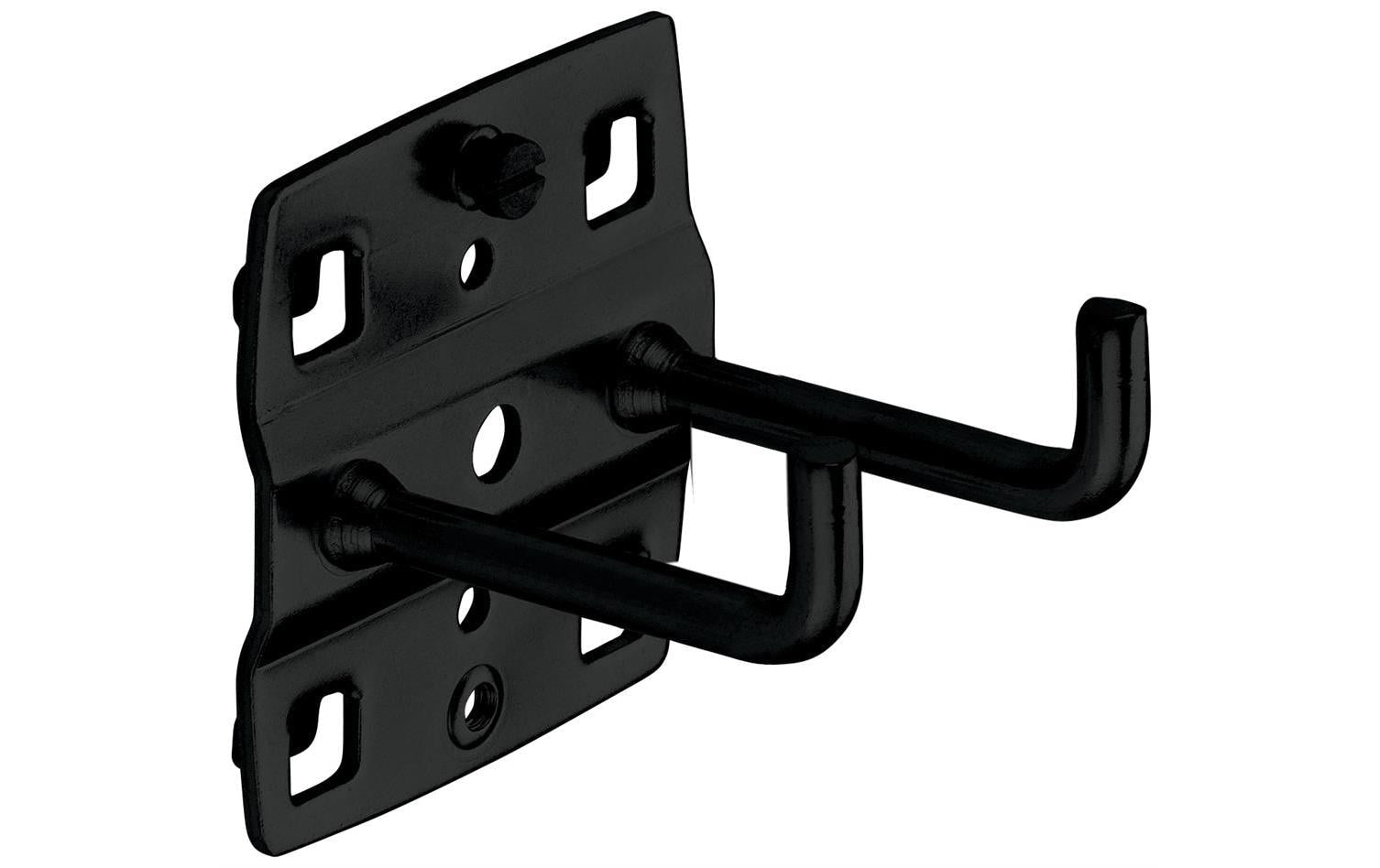 Kraftwerk Wandhalterung – schwarz, B 50 × H 30 × T 30 mm
