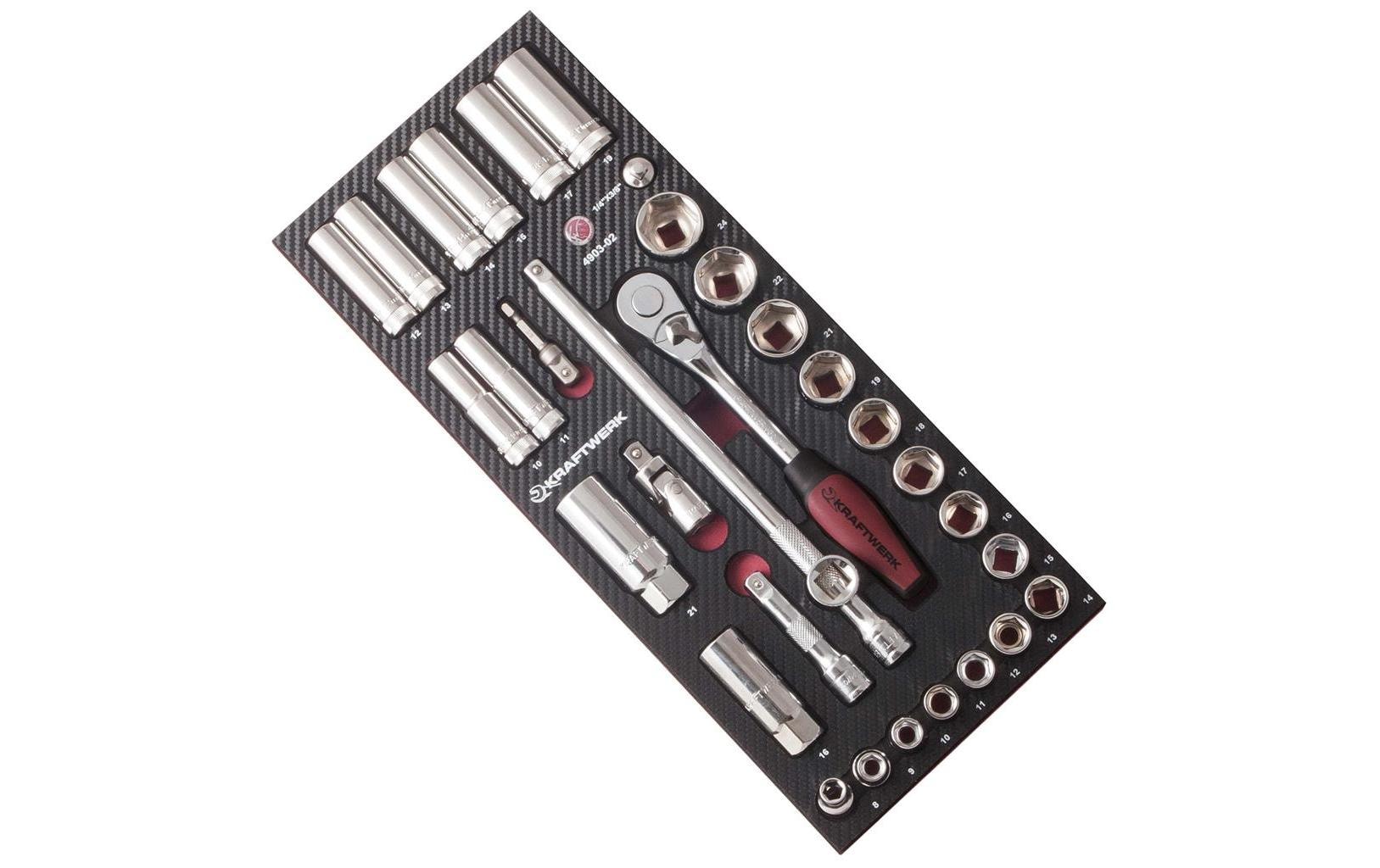 KRAFTWERK Steckschlüssel-Set – Antrieb 3/8" – 4903-02