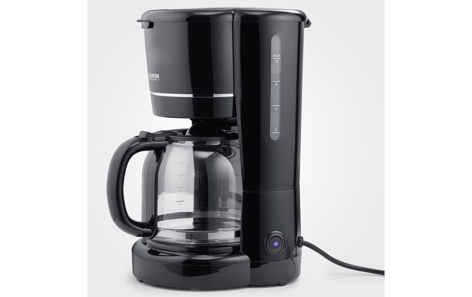 Severin KA4320 Filterkaffeemaschine – 10 Tassen, 1,25 l, Karaffe, Schwarz