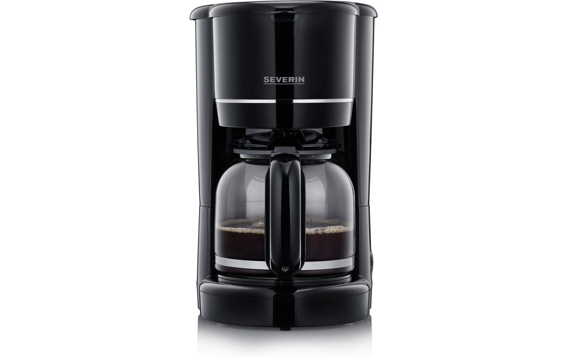 Severin KA4320 Filterkaffeemaschine – 10 Tassen, 1,25 l, Karaffe, Schwarz