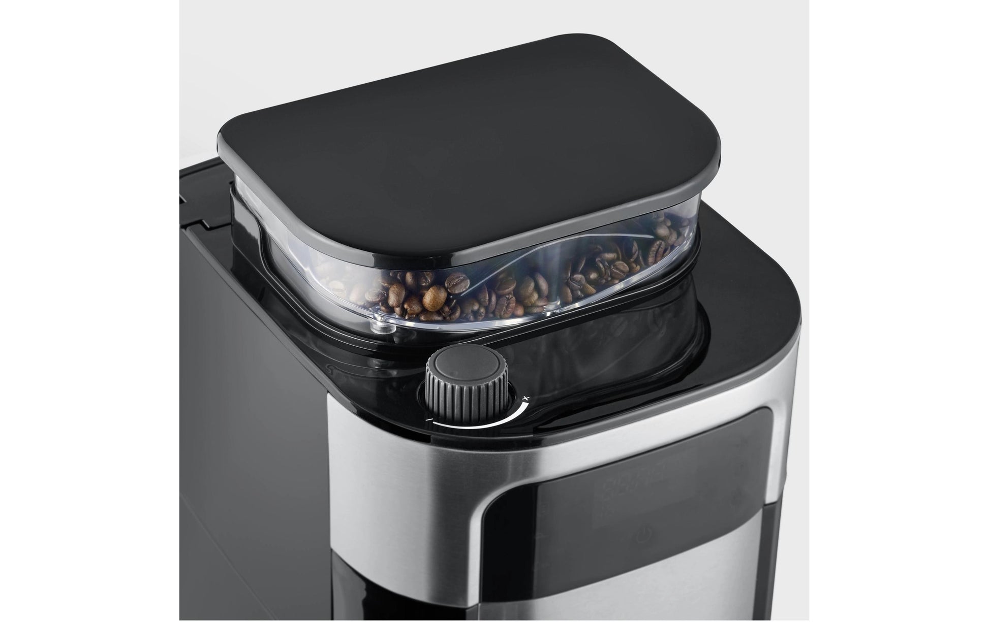 Severin KA4814 Filterkaffeemaschine – 8 Tassen, 1,0 l, Karaffe, Schwarz/Edelstahl