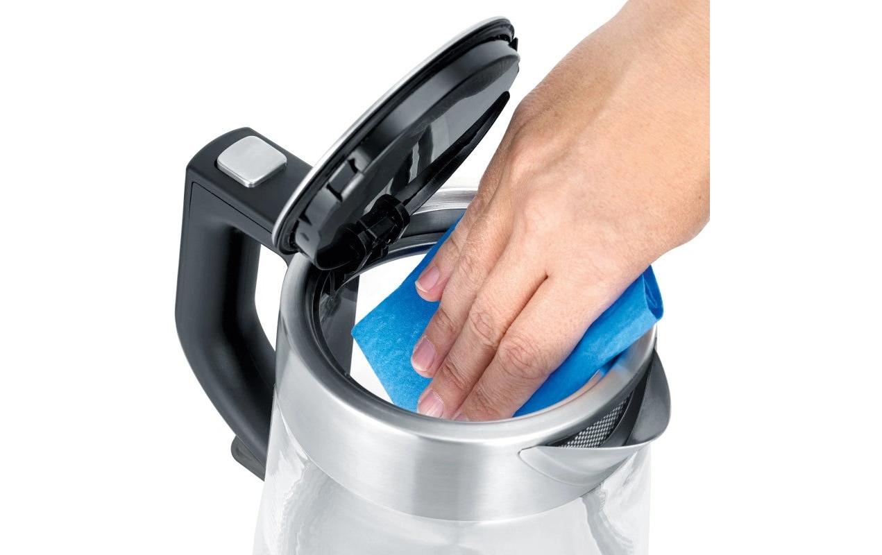 Severin Wasserkocher – 1 l, Glas, Schwarz, WK 3468