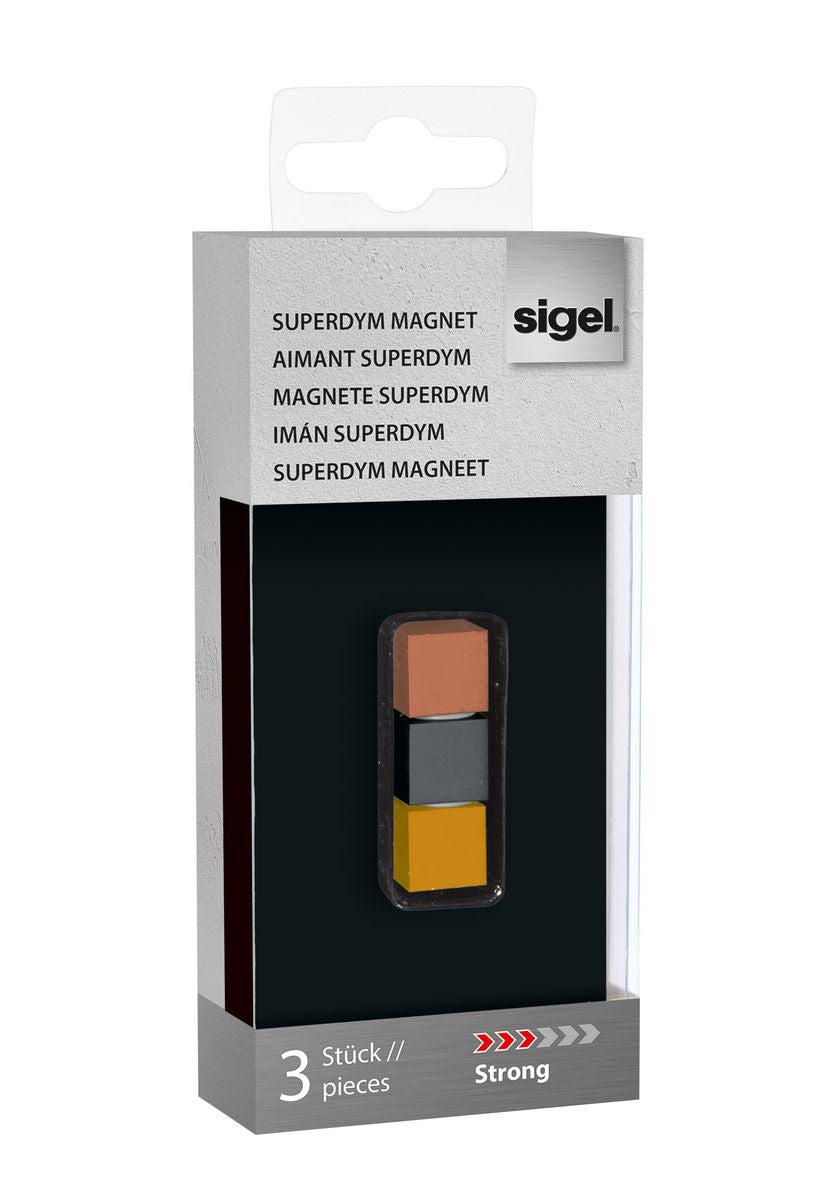 Sigel Starter-Kit – 1 × 1 cm – für Whiteboards – 3-teilig