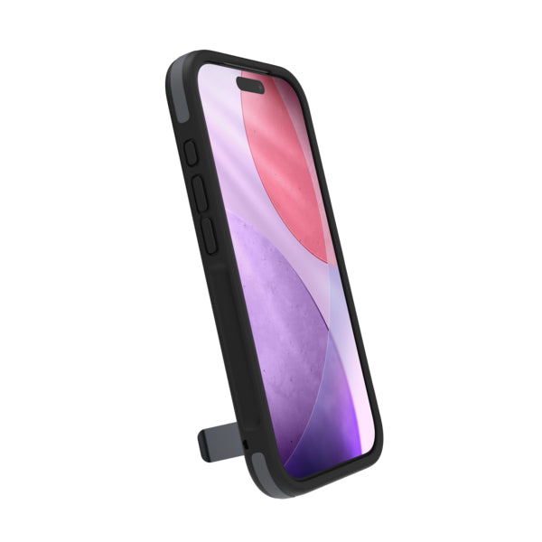 ZAGG Sedona Snap Backcover – für Apple iPhone 17 Pro, mit Ständer, Graphen, Anthrazit, bis 4 m sturzsicher