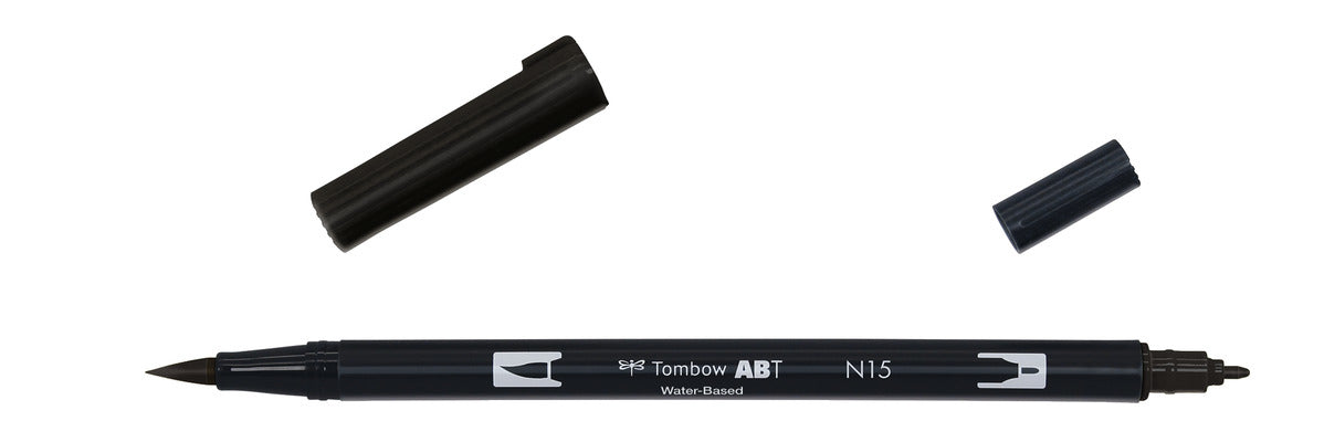 Tombow Filzstifte ABT Dual Brush Pen, auswaschbar, 6 Farben