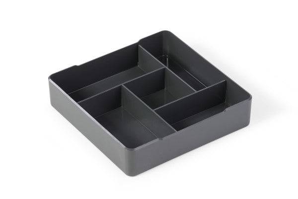 Durable Coffee Point Case 338658 – Schreibtisch-Organizer – 5 Fächer, Anthrazit, Kunststoff