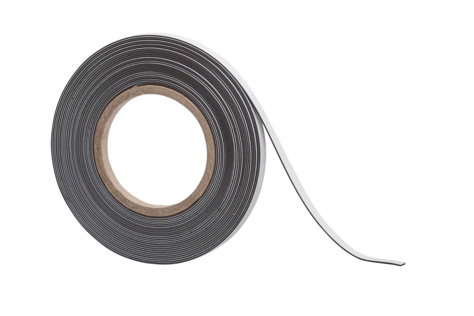 MAUL Magnetband – 10 mm × 10 m, weiss