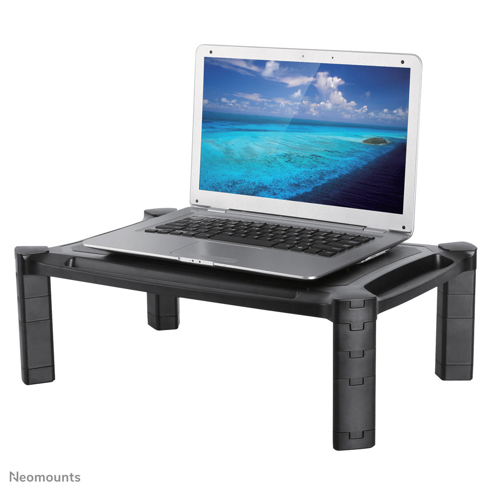 Neomounts NSMONITOR20 – Monitor-Tischständer – freistehend – 1 Monitor – 10–32" – bis 10 kg/Monitor – Schwarz