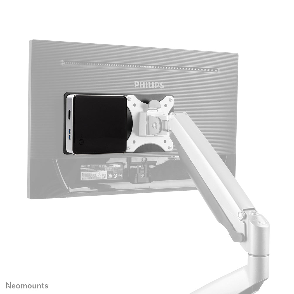 Neomounts THINCLIENT-01 – VESA-Adapterplatte – VESA 75×75/100×100 mm – bis 3 kg – für Thin Clients, Mini-PCs