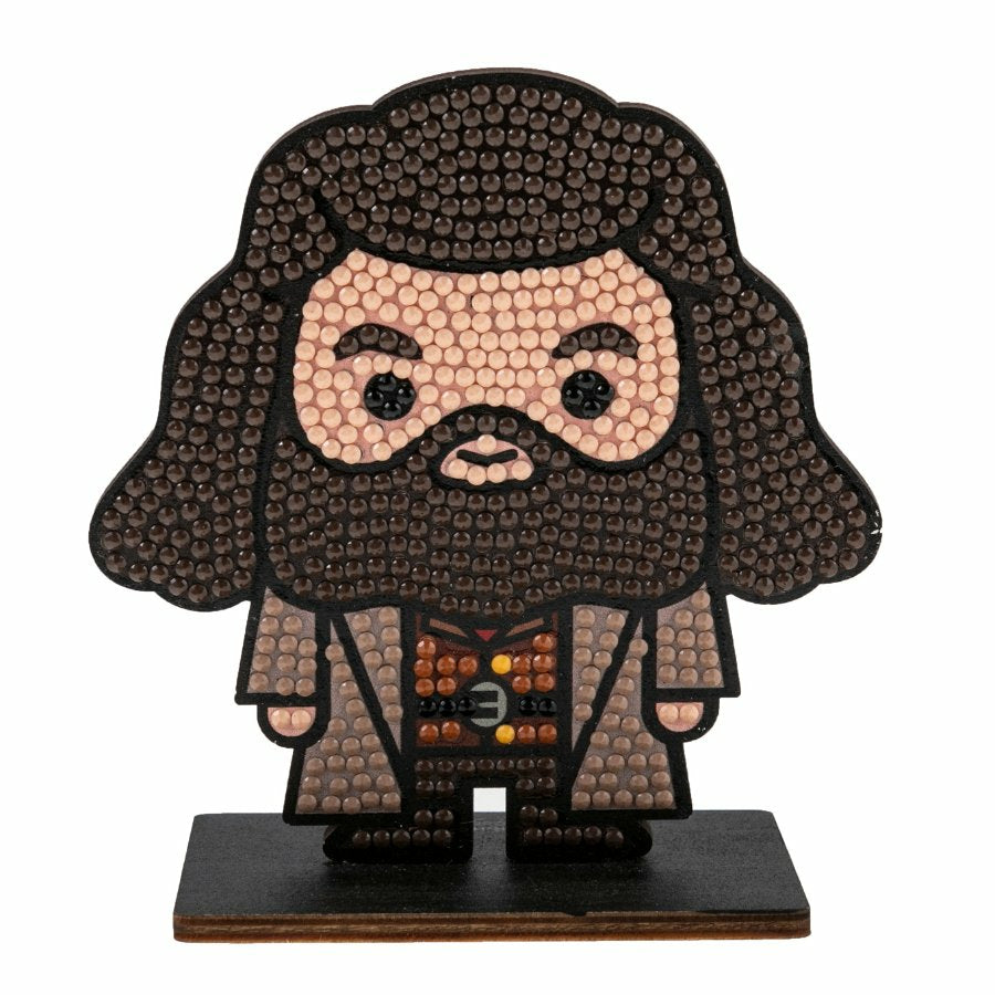 CRAFT Buddy Diamond-Painting-Set – Rubeus Hagrid – 8 × 11 cm – ab 6 Jahren