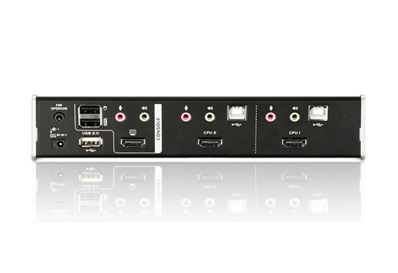 ATEN KVM-Switch 2×1, HDMI, Audio 2.1