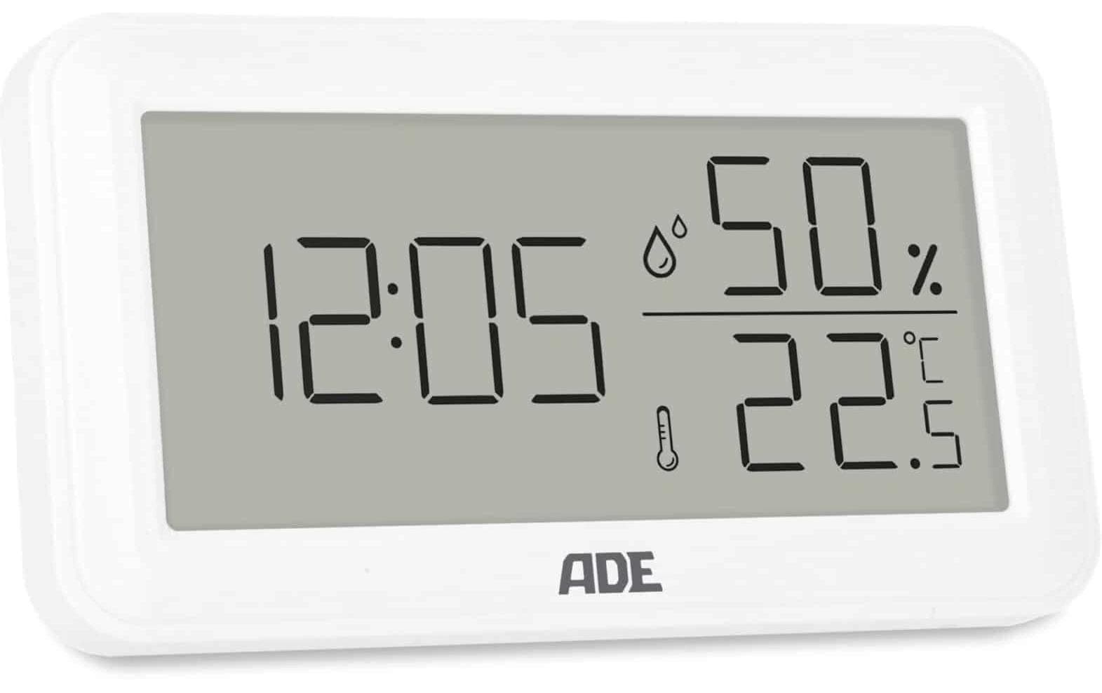 ADE WS2322 Thermo-Hygrometer (Handgerät) – 50–70 °C, 10–99 %, Innen