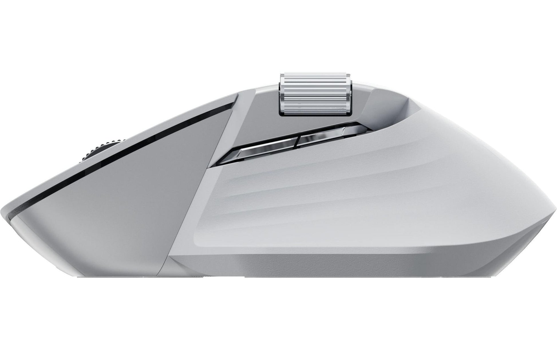 Rapoo MT760M Ergonomische Maus – kabellos, Bluetooth + 2,4 GHz, 4'000 dpi, 10 Tasten, für Rechtshänder, Grau
