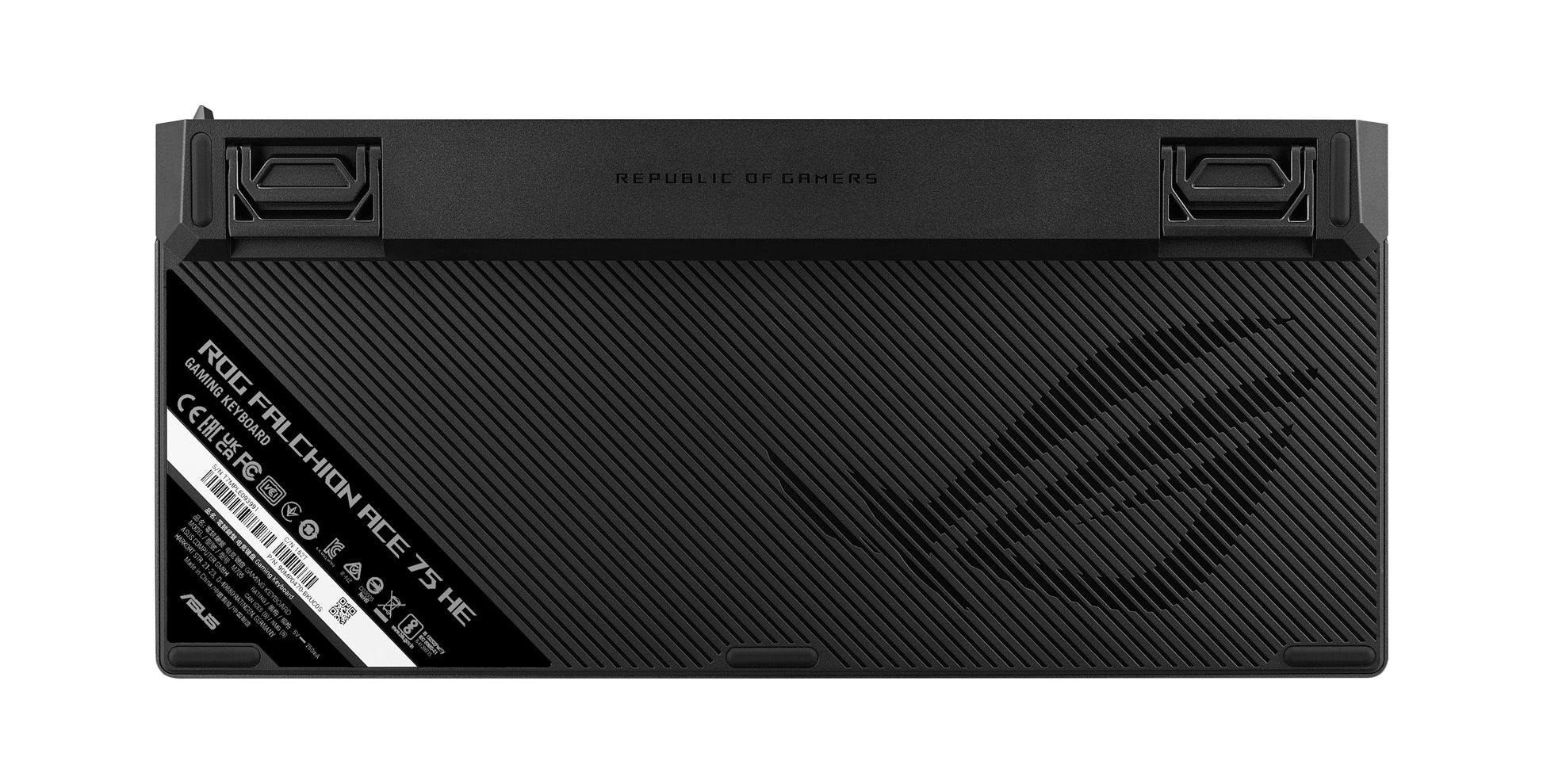 ASUS ROG Falchion Ace 75 HE – Tastatur 75% – Mechanisch, RGB – USB-C Kabelgebunden – Hot-Swap – Schwarz