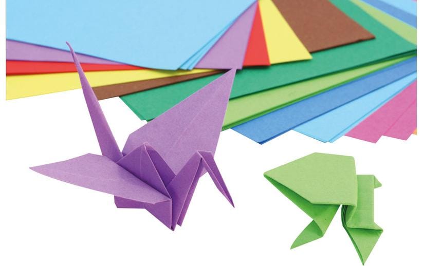 Folia Faltblätter, Basic Mix – 150 × 150 mm – 70 g/m² – sortiert – 100 Blatt