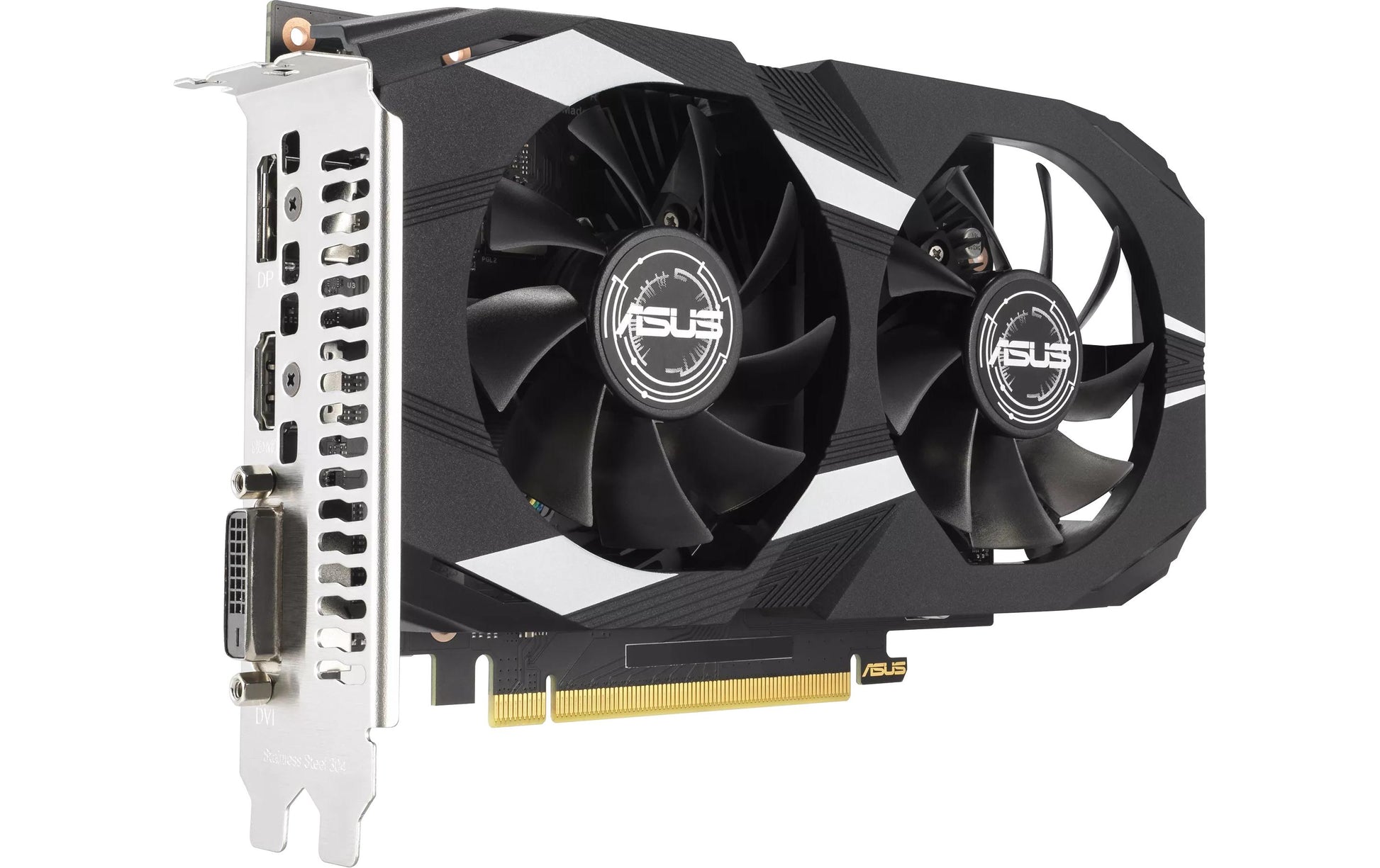 ASUS DUAL-RTX3050-O6G – PCIe Grafikkarte – GeForce RTX 3050, 6 GB GDDR6, 1×DP, 1×HDMI, 1×DVI-D, PCIe 4.0