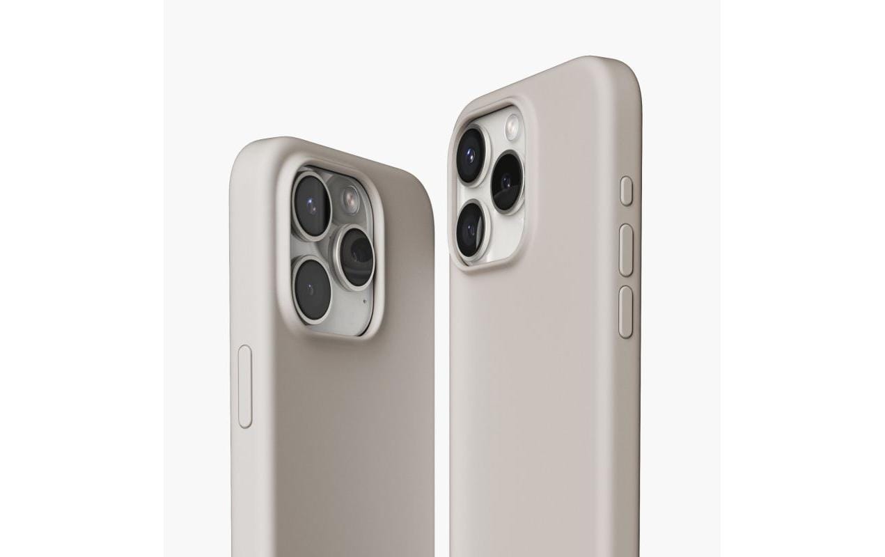 Vonmählen Backcover – für Apple iPhone 15 Pro Max, MagSafe, Silikon, Creme
