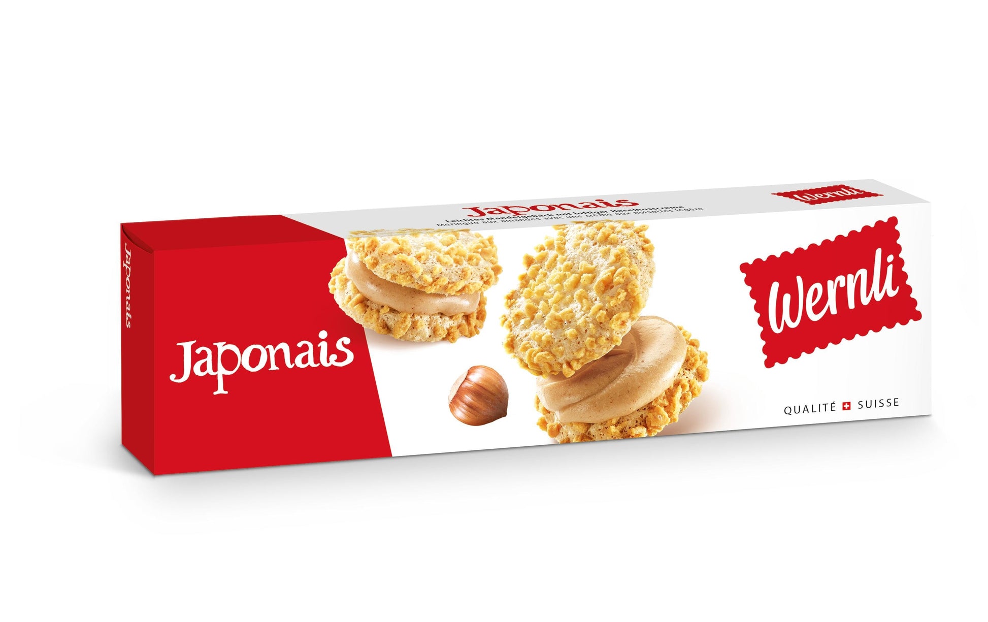Wernli Japanische Guetzli – Haselnusscrème – 100 g