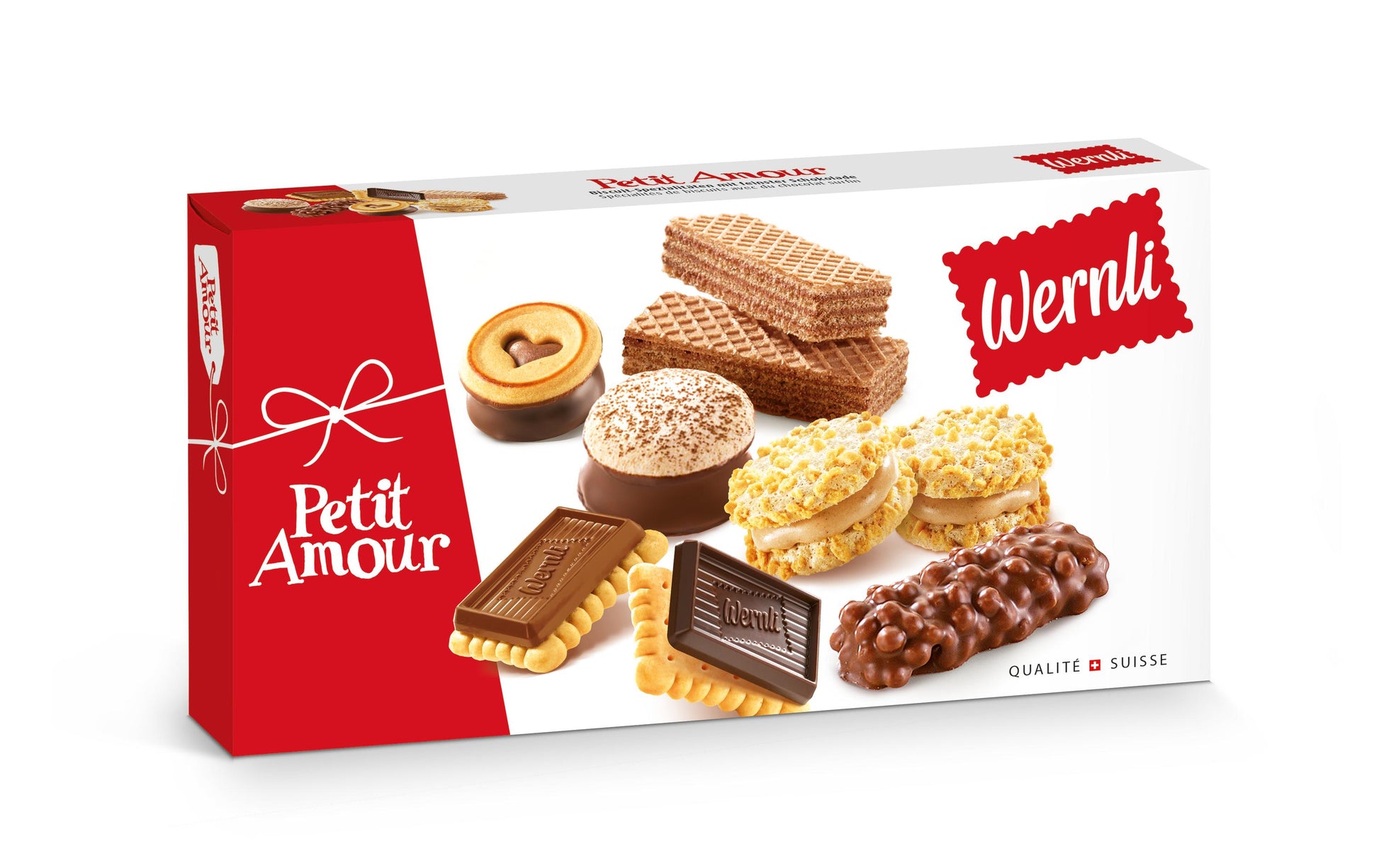 Wernli Petit Amour Guetzli – dunkle & Milchschokolade – 150 g