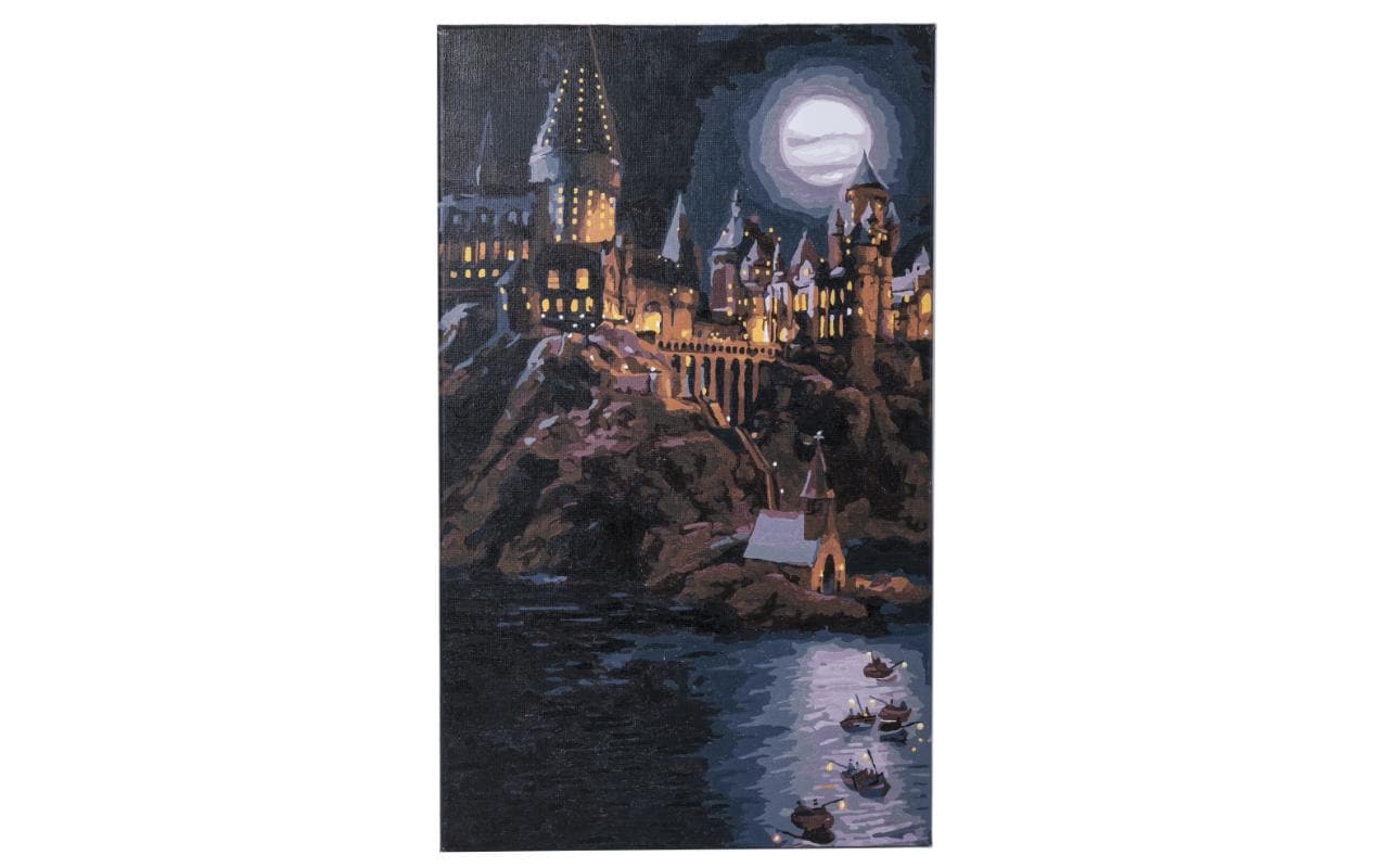 CRAFT Buddy Malen-nach-Zahlen-Set – Harry Potter – 30 × 50 cm – ab 8 Jahren