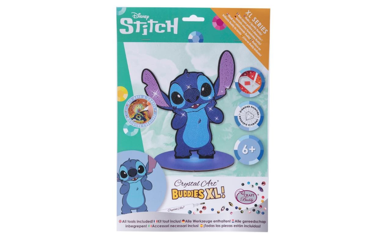 CRAFT Buddy Diamond-Painting-Set – 20 × 25 cm – ab 6 Jahren