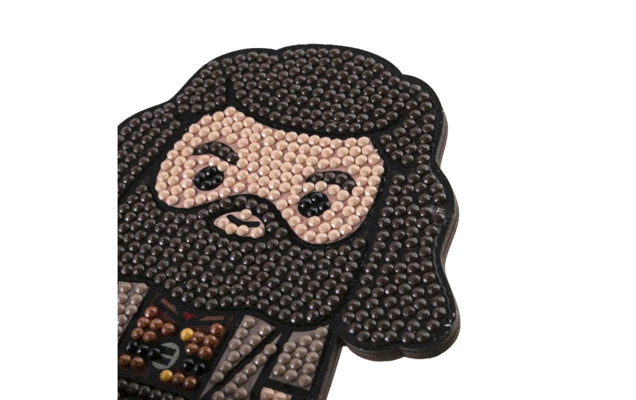 CRAFT Buddy Diamond-Painting-Set – Rubeus Hagrid – 8 × 11 cm – ab 6 Jahren