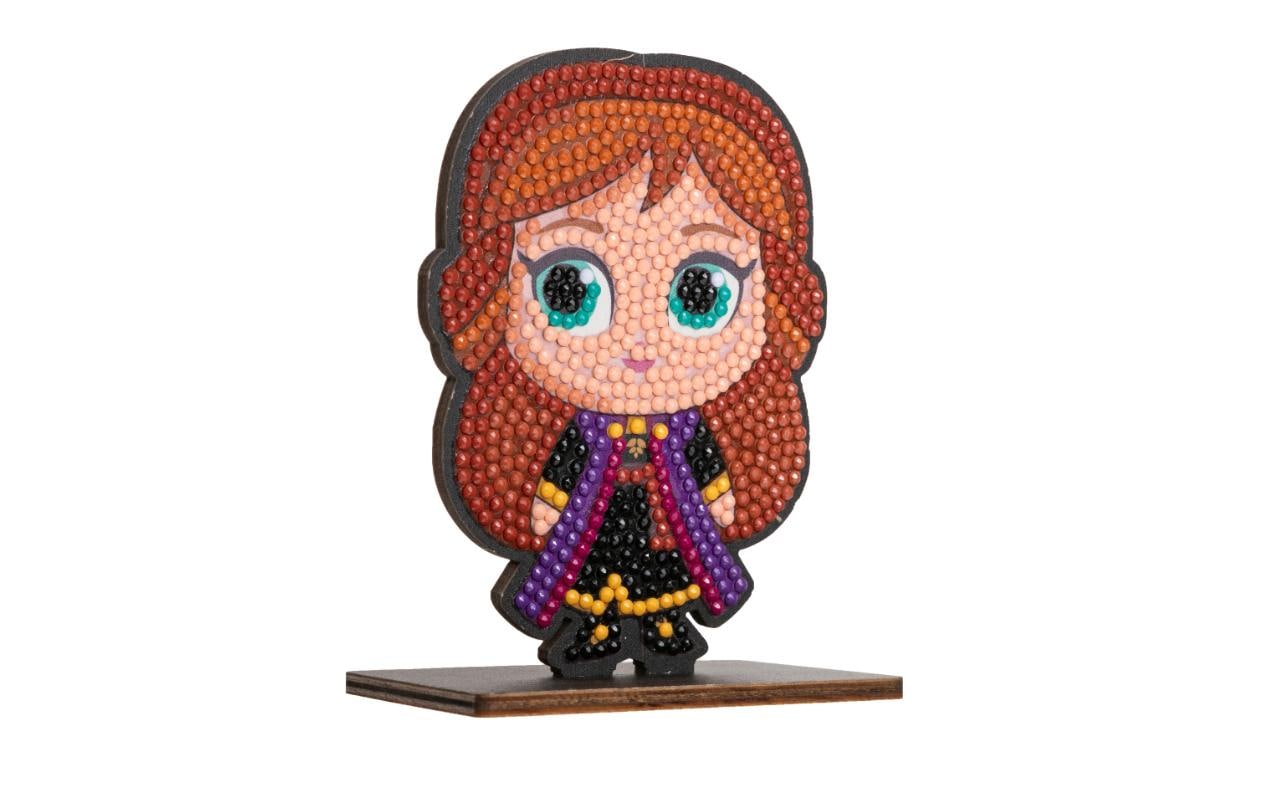CRAFT Buddy Diamond-Painting-Set Anna – 8 × 11 cm – ab 6 Jahren