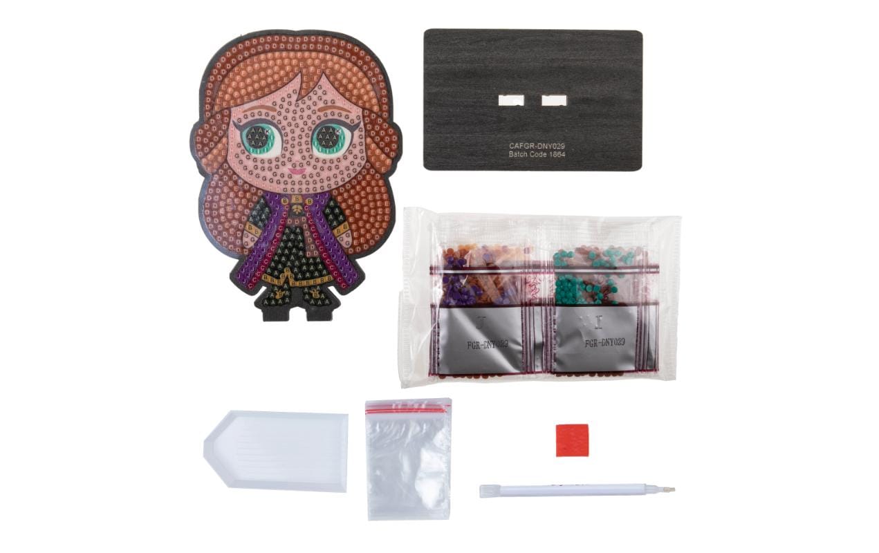 CRAFT Buddy Diamond-Painting-Set Anna – 8 × 11 cm – ab 6 Jahren