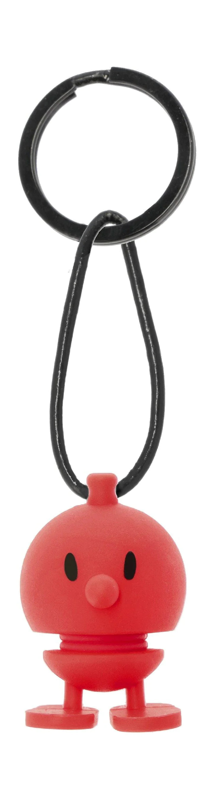 Hoptimist Schlüsselanhänger – Silikon, Rot, 15 × 30 mm