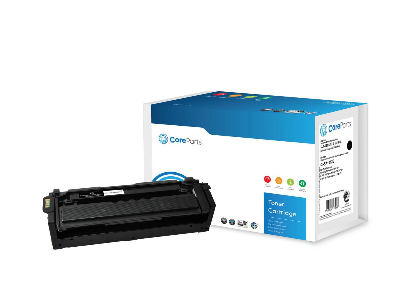 CoreParts CLT-K505L Schwarzer Toner – Kompatibel – 6'000 Seiten – für Samsung ProXpress C2620