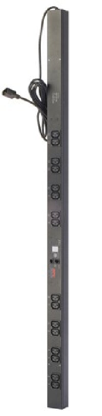 APC Rack-PDU Metered 0U, 10 A 230 V, 16×C13, Eingang C14, 3,05 m – schwarz