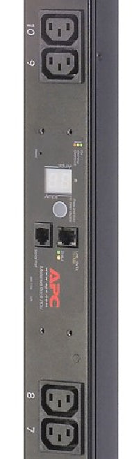 APC Rack-PDU Metered 0U, 10 A 230 V, 16×C13, Eingang C14, 3,05 m – schwarz