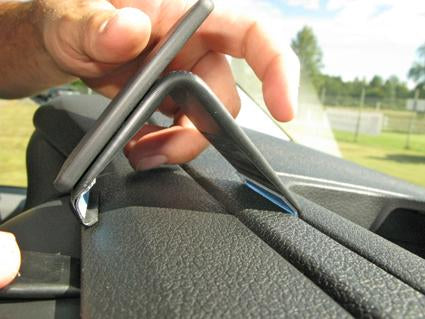 Brodit ProClip Center Halterung – Auto-Halterung – Lüftungsschlitz – für Citroen, Peugeot, Toyota – Schwarz