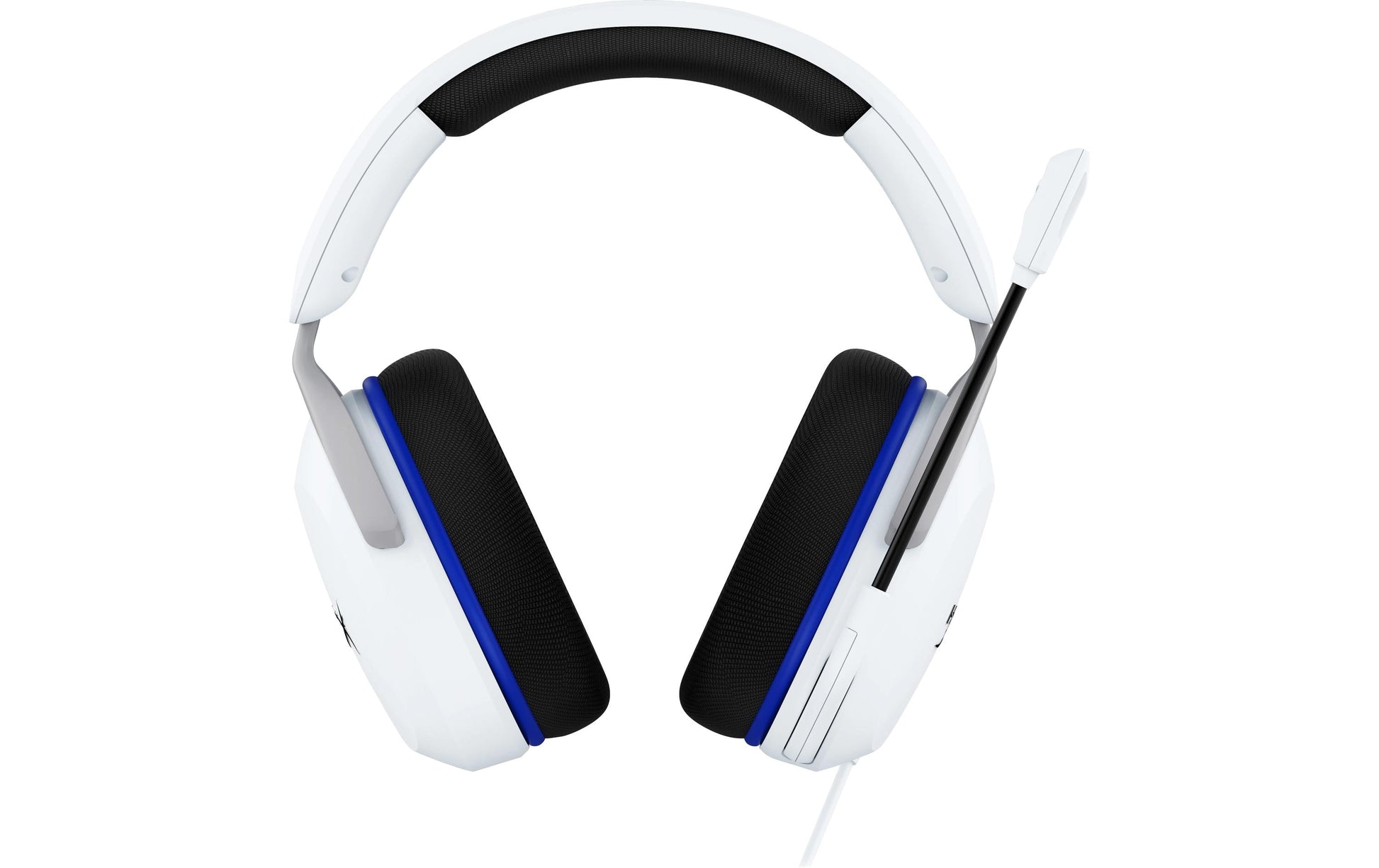 HyperX Cloud Stinger 2 Core Gaming-Headset – Over-Ear, 3,5 mm Klinke, ANC, für PlayStation 4/5, Weiss