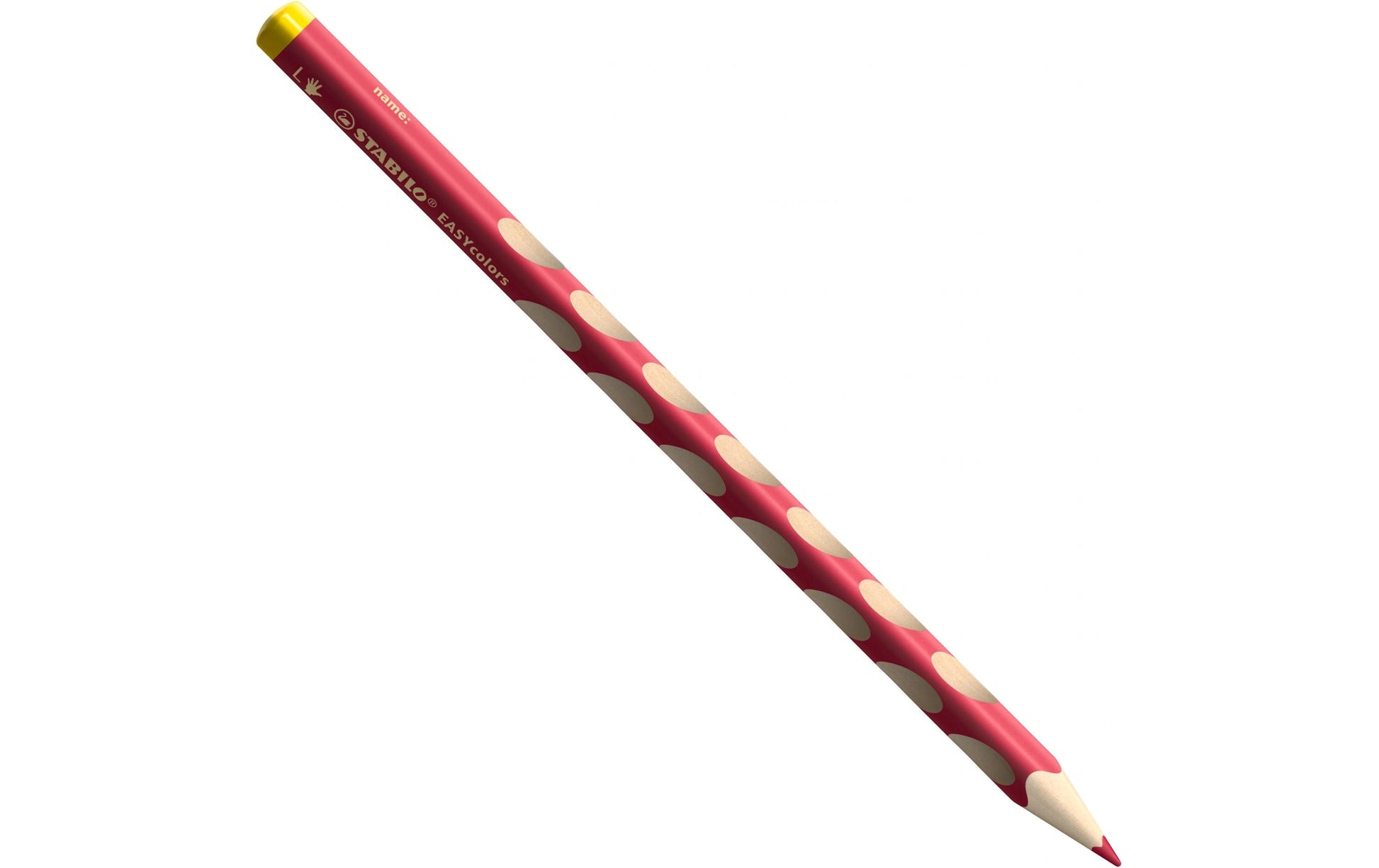 STABILO Buntstift, Mehrfarbig, 24er-Etui – Ergonomisch, Dreikant, Strichbreite 4,2 mm, für Linkshänder