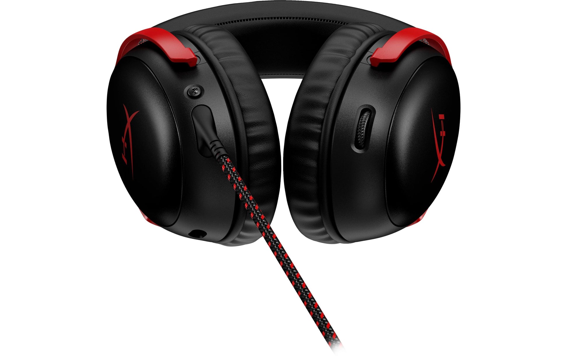 HyperX Cloud III – Gaming-Headset (Over-Ear) – USB-A, abnehmbares Mikrofon – Schwarz/Rot – für Xbox Series X