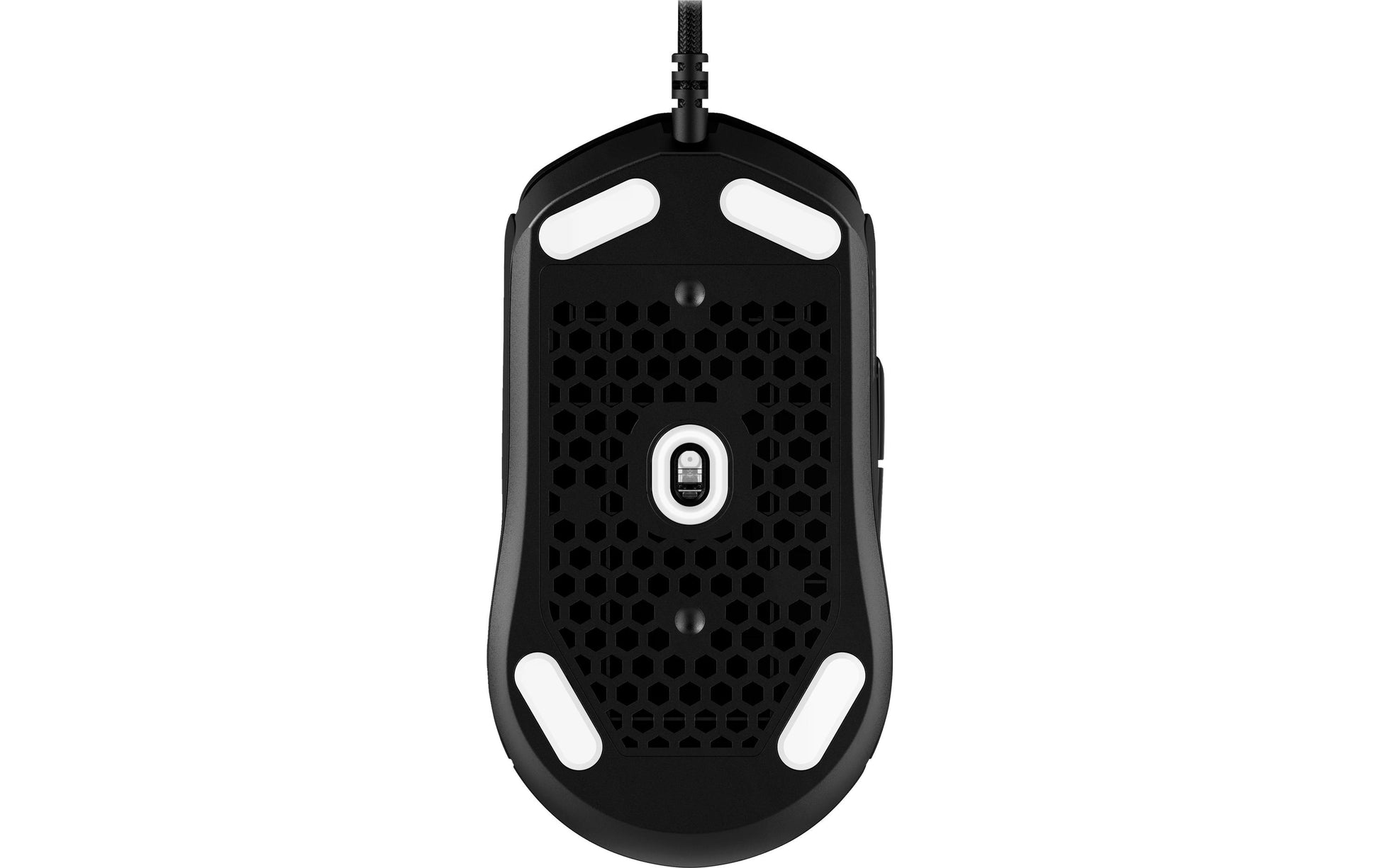 HyperX Pulsefire Haste 2 Gaming-Maus – Verkabelt, 6 Tasten, Rechtshänder, Beleuchtung, Schwarz