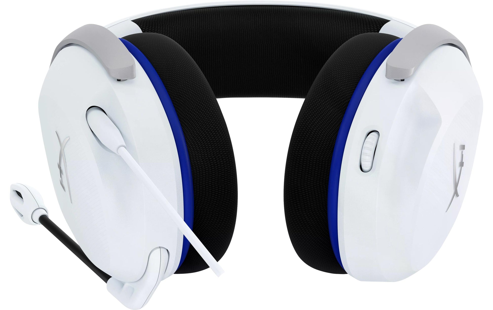 HyperX Cloud Stinger 2 Core Gaming-Headset – Over-Ear, 3,5 mm Klinke, ANC, für PlayStation 4/5, Weiss