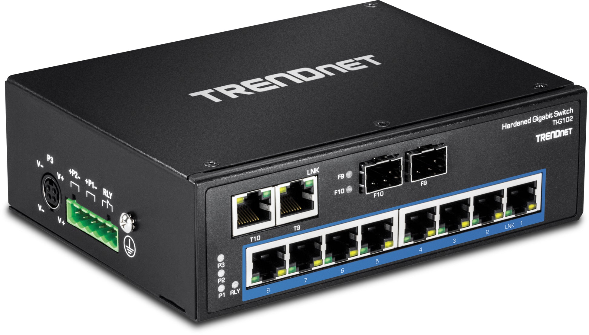 TRENDnet TI-G102 – Managed Switch – 8×GbE, 2×SFP
