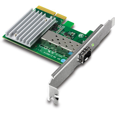 TRENDnet TEG-10GECSFP 10GbE-Karte – PCIe 2.0 x4, 1× SFP+, für Windows, Linux, VMware ESXi