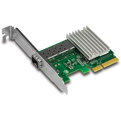 TRENDnet TEG-10GECSFP 10GbE-Karte – PCIe 2.0 x4, 1× SFP+, für Windows, Linux, VMware ESXi