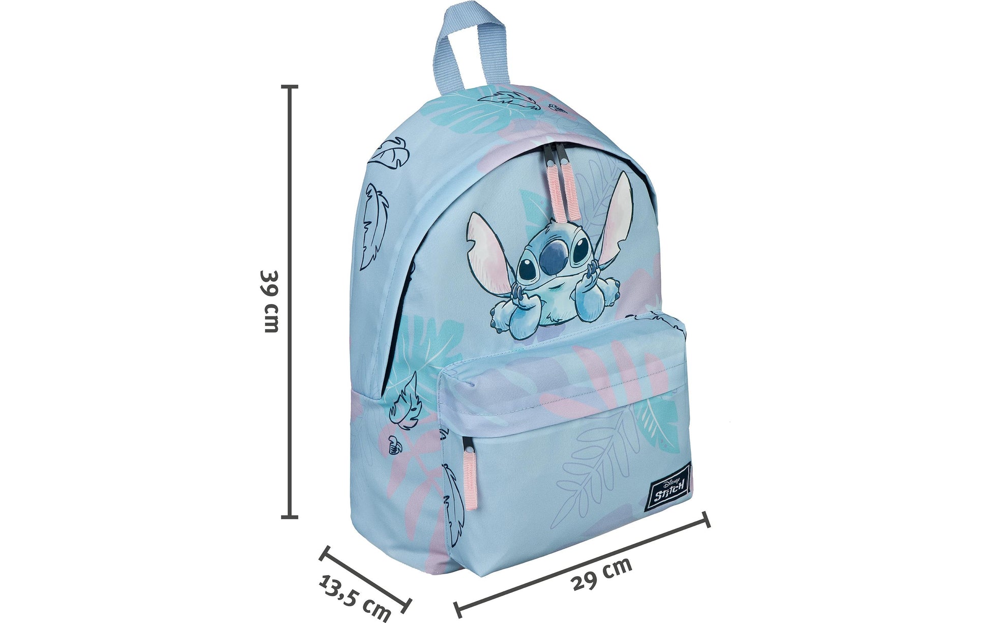 Scooli Schulrucksack, Lilo & Stitch, 16 l, 39×29×13,5 cm
