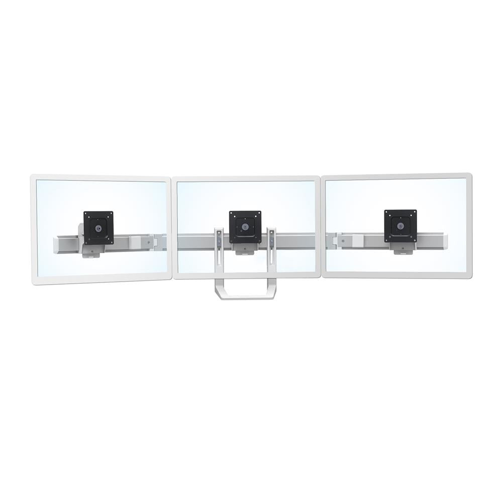 Ergotron HX – Zubehör: Triple Monitor Bogen-Kit – für HX, bis 24", weiss