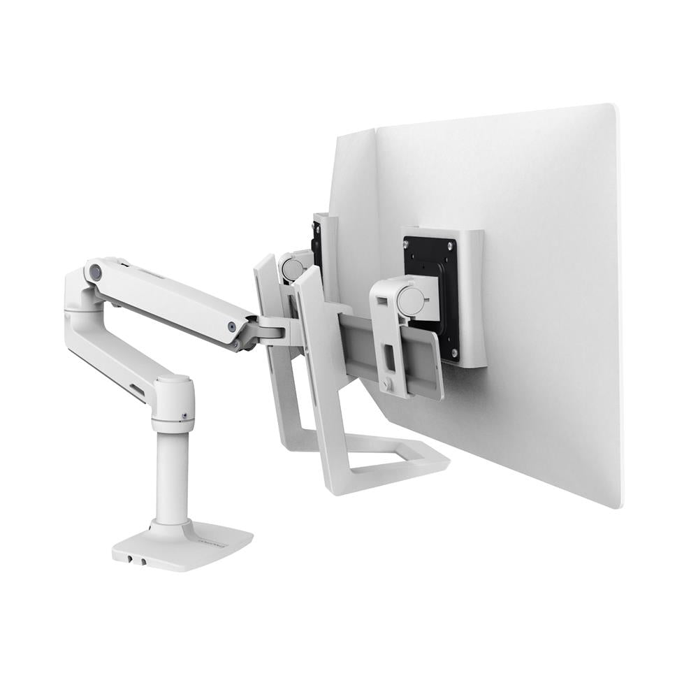 Ergotron Zubehör: Dual Monitor Handle – für Display Mount, weiss
